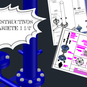 Planos Constructivos de BOMBA DE ARIETE DE 1 1/2" Mono-propulsor