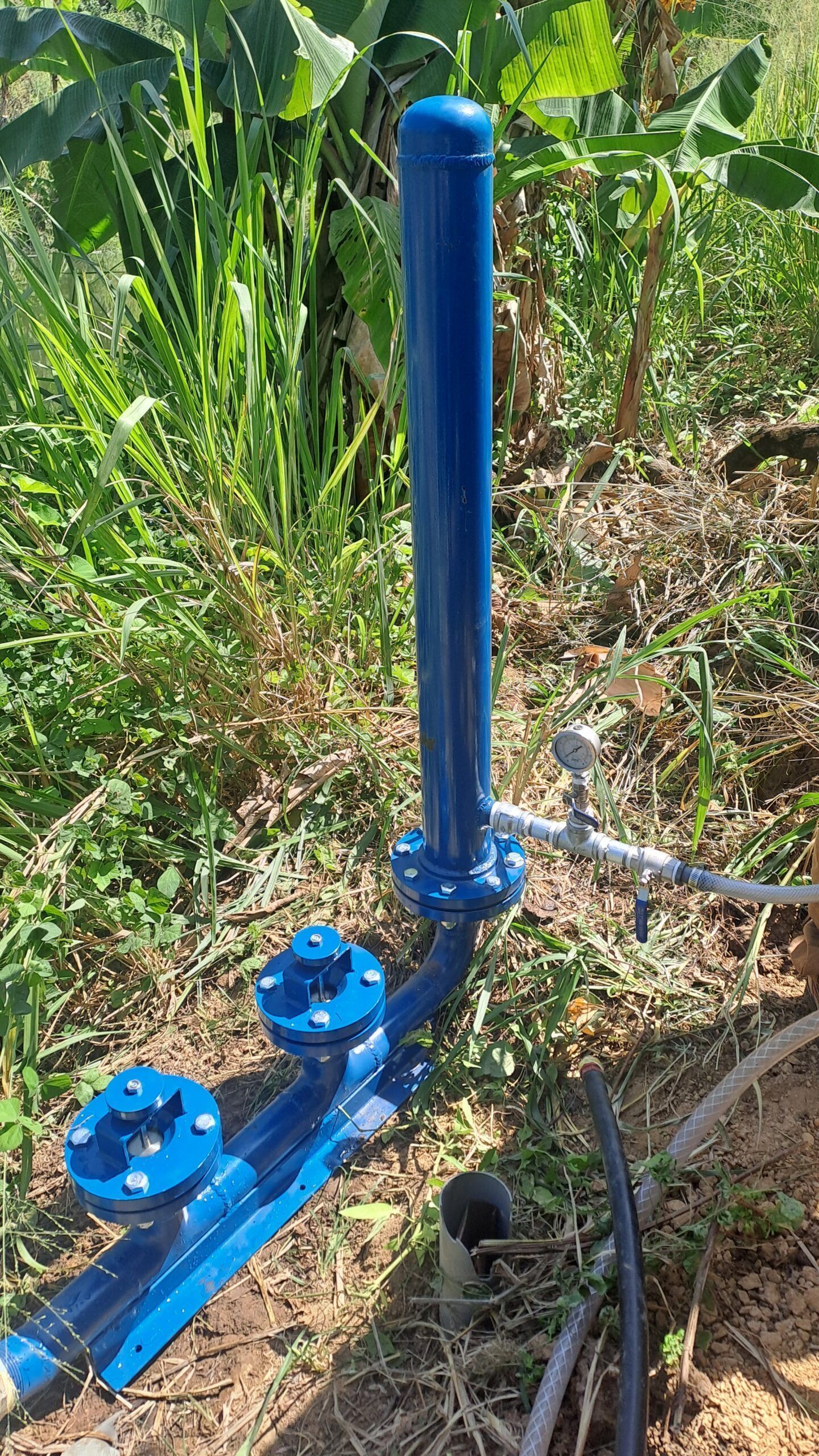 Bomba de ariete de acero al carbono de 3" x 2 válvulas VENTA SOLAMENTE EN ECUADOR. - Imagen 2