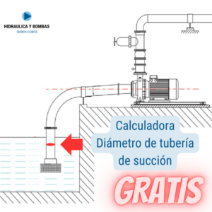Calculadora de Diámetro de Succión Descarga gratuita (por tiempo limitado).